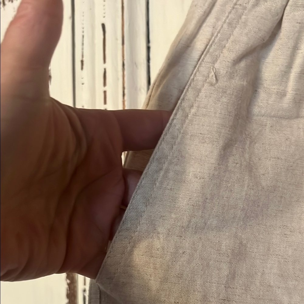 Charlie Holiday oatmeal Elastic Waistband Relaxed Fit - Picture 3 of 7